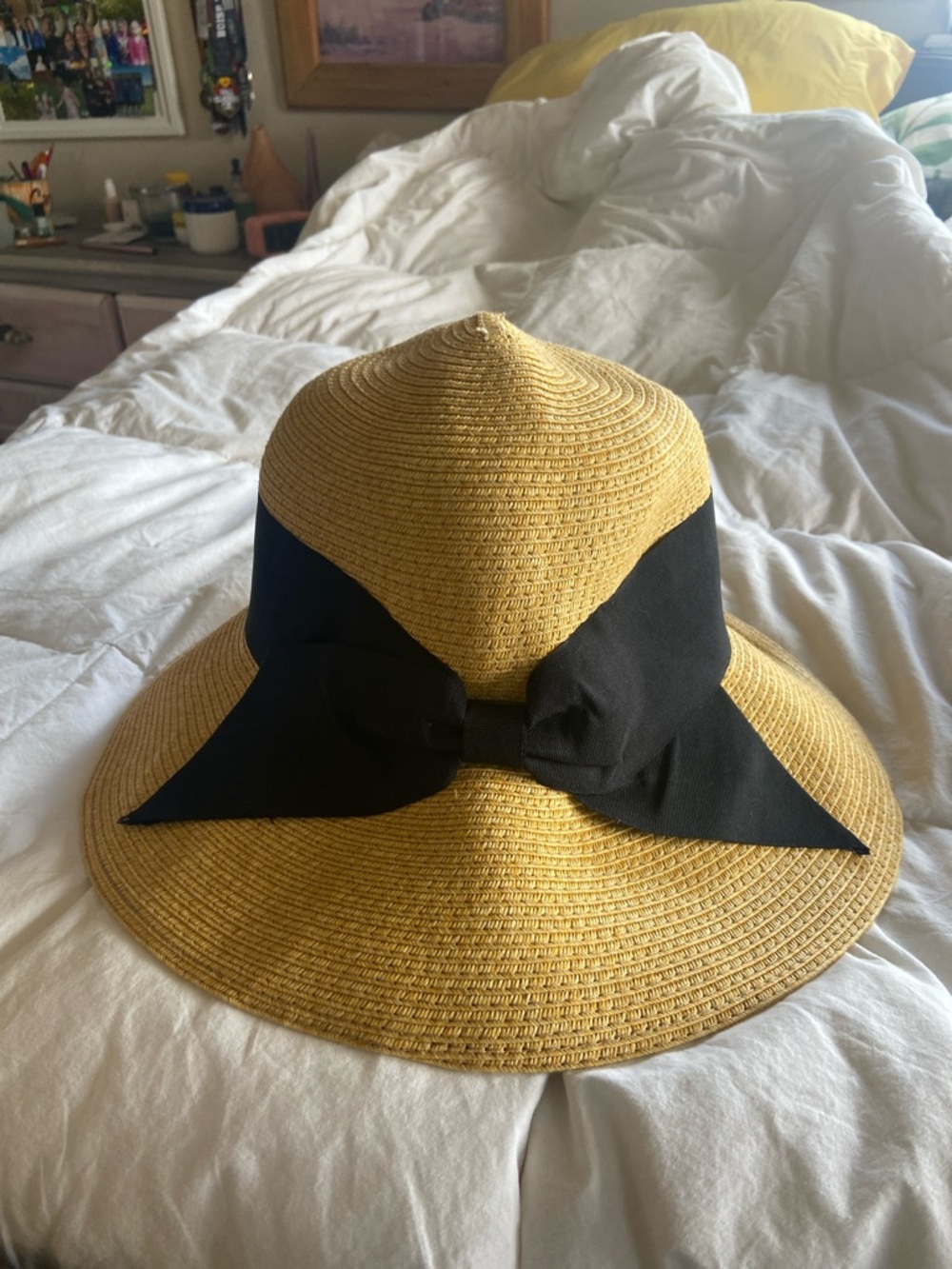 Sunhat with Black Bow